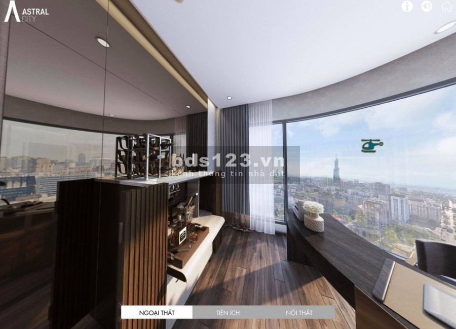 Chỉ 530tr Sở hữu ngay căn hộ Cao cấp Nhất Bình Dương Astral City