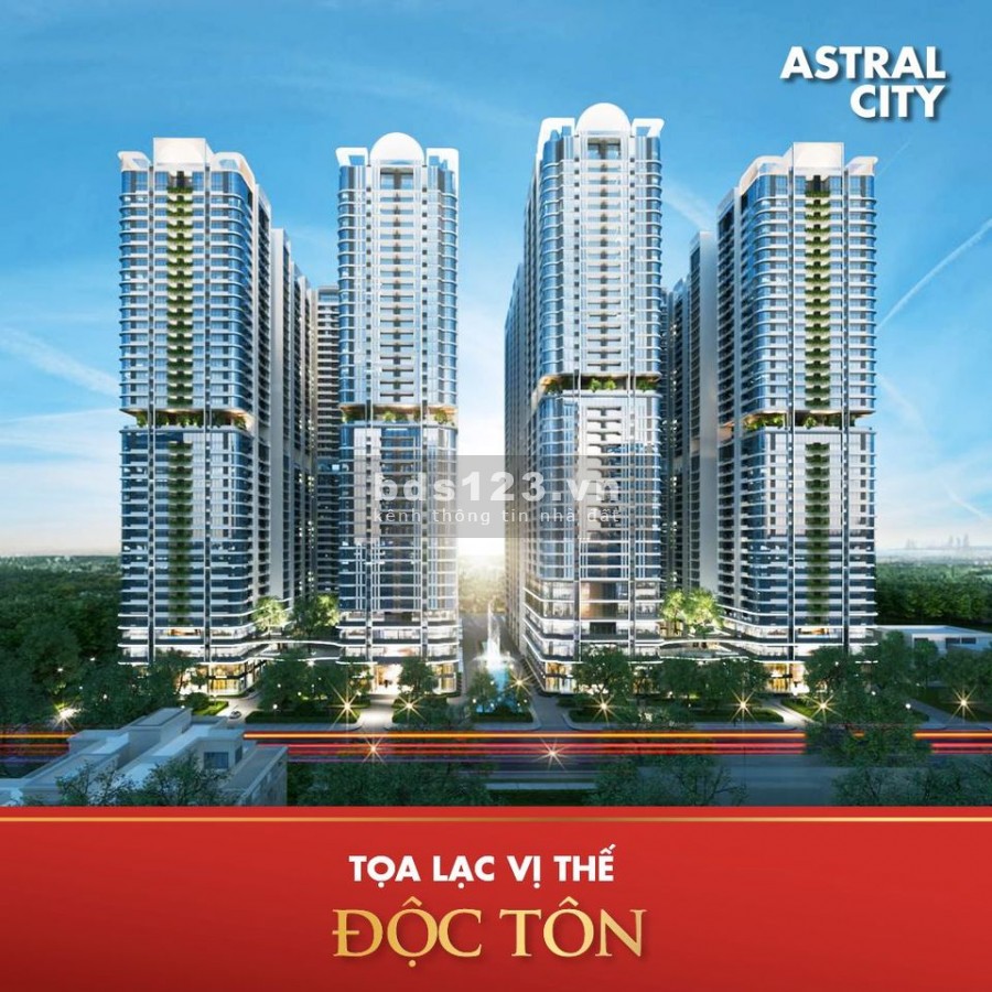 Chỉ 530tr Sở hữu ngay căn hộ Cao cấp Nhất Bình Dương Astral City