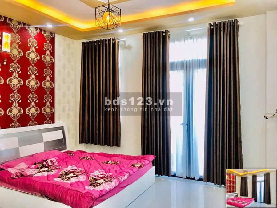 BÁN CĂN NHÀ GÒ VẤP HẺM XE HƠI QUANG TRUNG 3 TẦNG dt75M2 5 TỶ 650. LH 0866067089