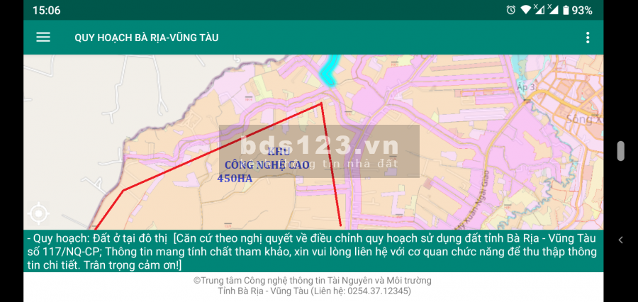Đất mặt tiền gần Sân bay Quốc tế Long Thành