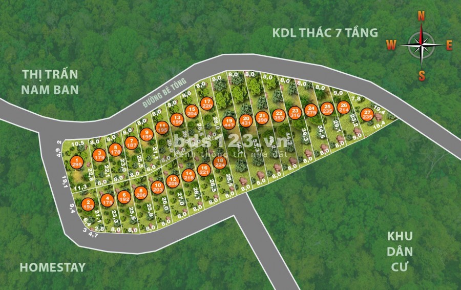 Bán lô đất giá rẽ 206m2 mặt tiền tại Tầm Xá, Đông Thanh, Lâm Đồng trong quy hoạt mở rộng tp. Đà Lạt