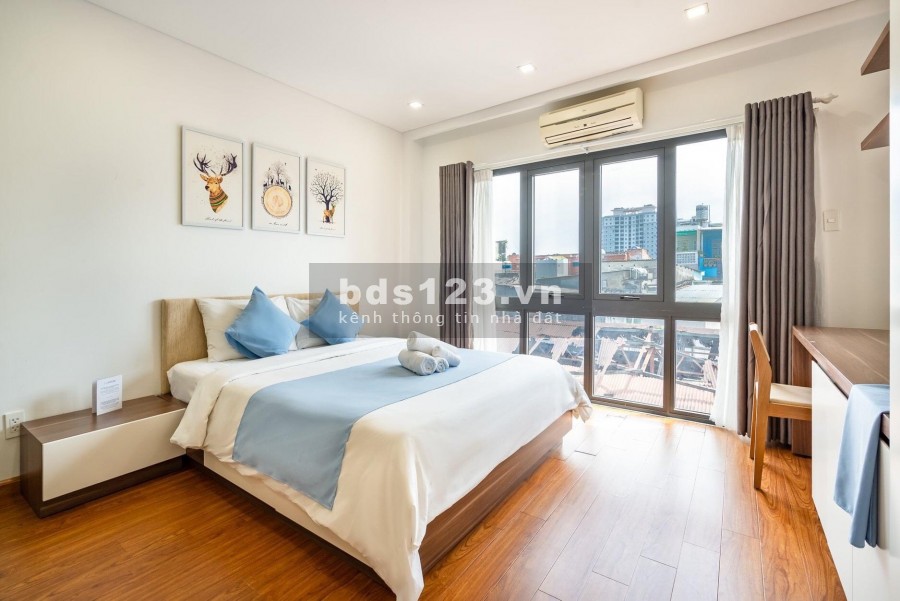 CHO THUÊ CĂN HỘ MINI SANG TRỌNG CÓ BAN CÔNG RIÊNG FULL NỘI THẤT SÂN BAY TÂN BÌNH