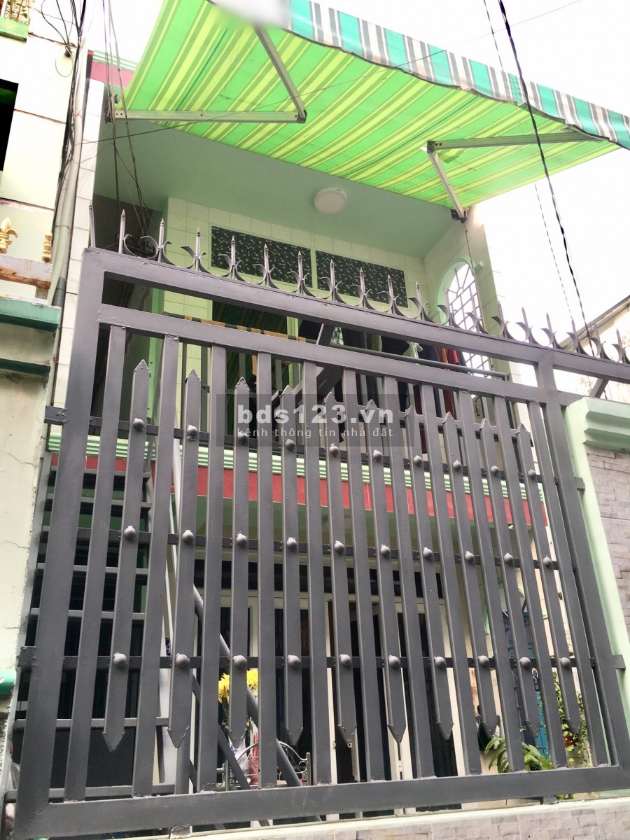 Nhà DT đất: 57.5m2/nở hậu/1lầu gần mặt tiền đường Phạm Hùng P10 Q8