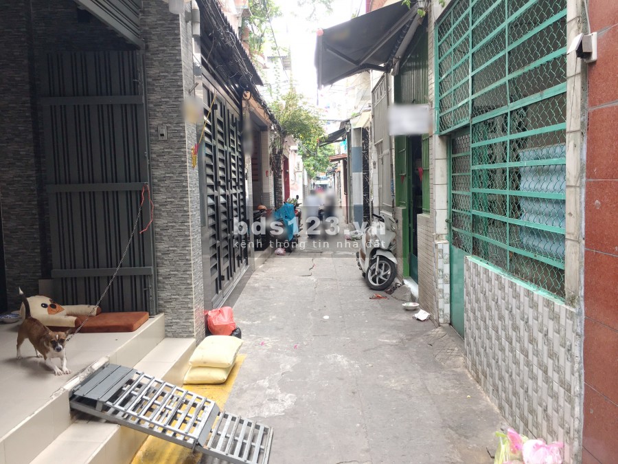Nhà 1 lầu, nở hậu, khu an ninh hẻm Chánh Hưng P10 Q8