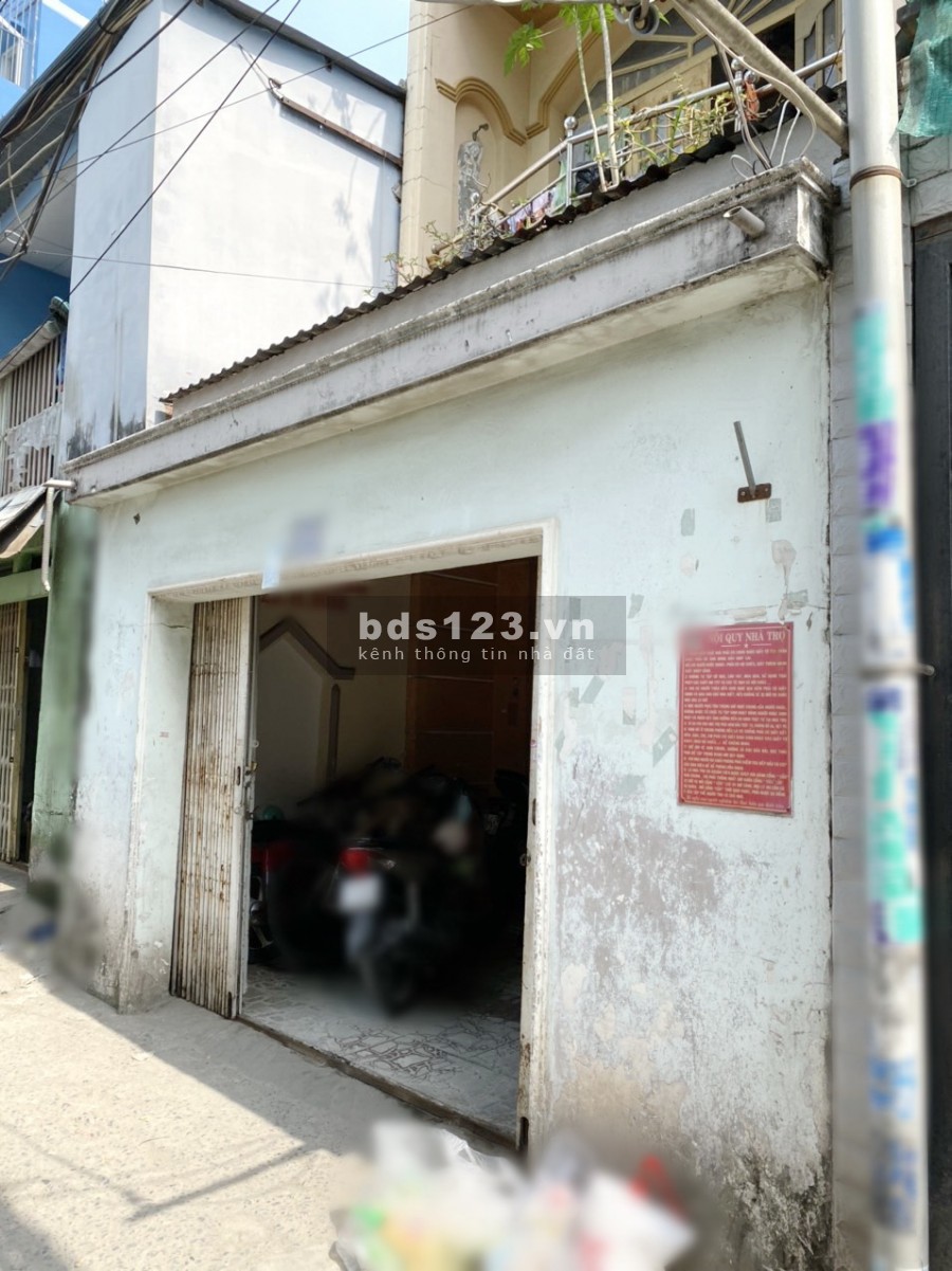 Nhà (4.5*15.4m/nở hậu/2lầu) hẻm 231 đường Dương Bá Trạc P1 Q8