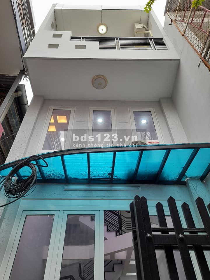 NHÀ MỚI ĐẸP 4 TẦNG HẺM THẲNG TẶNG NỘI THẤT 4.4 TỶ