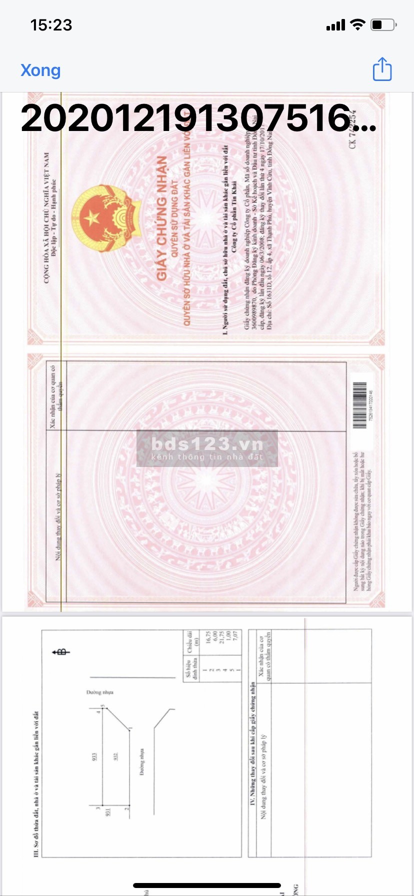 Đất nền đầu tư KDC Lavender, 100% Thổ cư, huyện Vĩnh Cửu