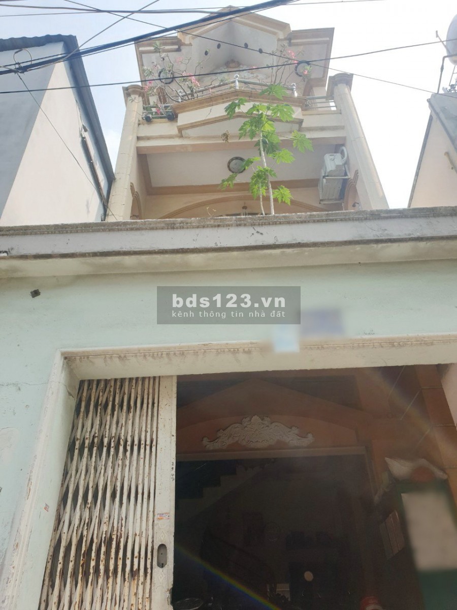 Nhà 2lầu đúc/nở hậu hẻm 3m Số 231 đường Dương Bá Trạc P1 Q8