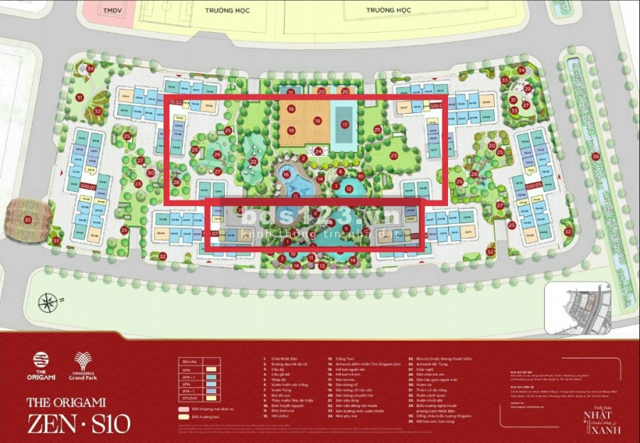 Mở bán Căn hộ Origami S10 tại Vinhomes Grand Park Liên hệ 0363583647