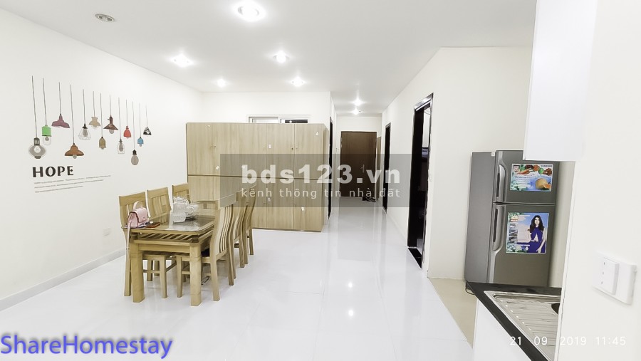 Homestay ở ghép tại hồ gươm plaza 102 Trần Phú