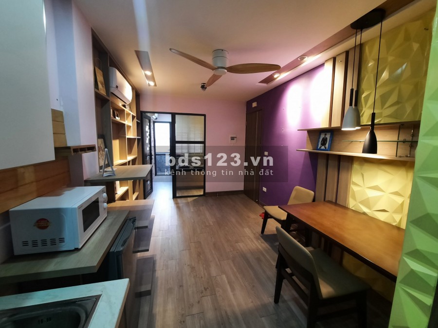 Cho thuê căn hộ 45m2 quận Đống Đa - tiện nghi, sạch sẽ, tiện đi lại