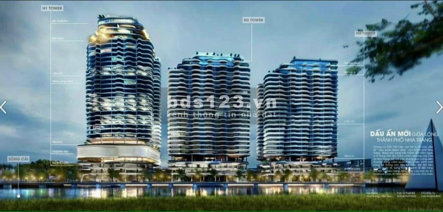 Duy nhất căn hộ đẳng cấp 5 sao mặt biển Nha Trang, sổ hồng lâu dài