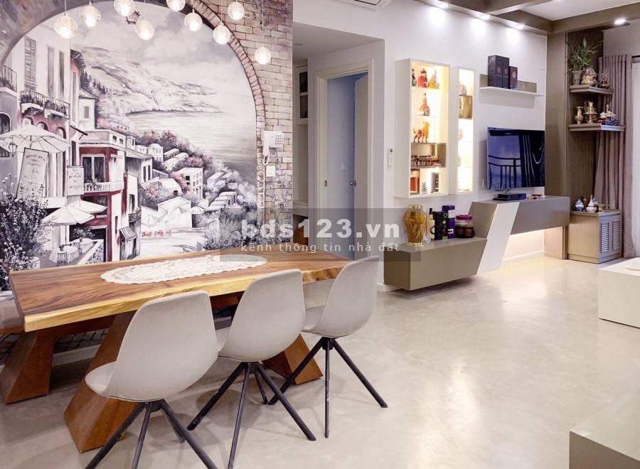 Căn hót !!! Golden Mansion 108m ngăn 3PN rộng thoáng, giá nhận nhà 6,2 tỷ kèm nội thất sang chảnh