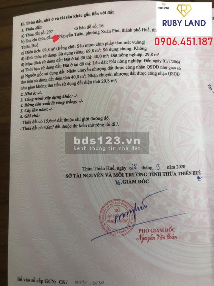Nhà Mới Xây 2 Mặt Tiền TTTP Huế Giá Siêu Rẻ.