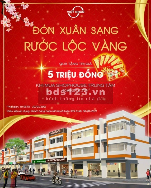 Ra mắt mở bán giai đoạn tiềm năm nhất dự án oasis city