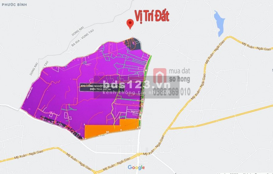 CHỈ 790 TRIỆU SỞ HỮU NGAY NỀN ĐẤT GẦN SÂN BAY LONG THÀNH