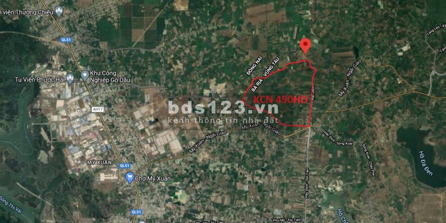 Đất nền Phú Mỹ cách sân bay Long Thành 10km