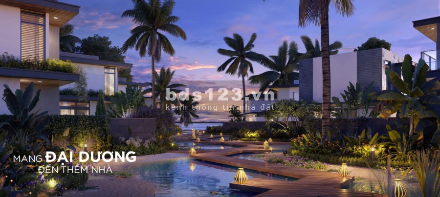 Biệt thự biển Hyatt Hồ Tràm chỉ gói gọn trong 63 căn,mở bán đợt 1 với nhiều chính sách hấp dẫn