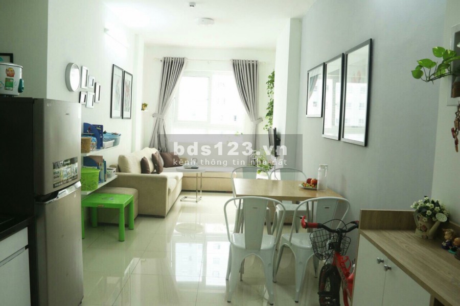 Cho thuê căn Topaz Home 52m2 nhà trống 5.5 triệu - Full đồ giá 7.5 triệu