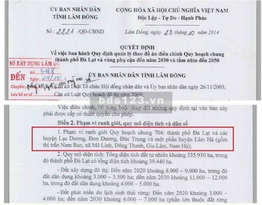 Đất TP. Đà Lạt mở rộng tiềm năng lớn ko đầu tư là tiếc nhé