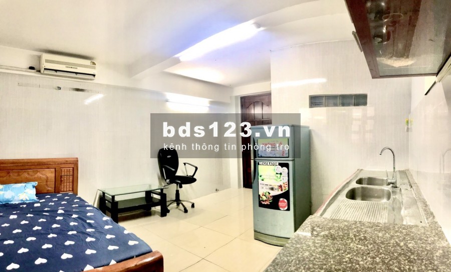 Phòng có BẾP, sân vườn, 30m2, Full Nội thất, Free nước, nét, cáp, lì xì TẾT 500K