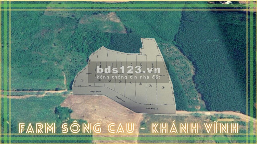 Bán 8 lô đất gần cụm Công Nghiệp Sông Cầu giá từ 438tr đến 776tr LH 0788.558.552