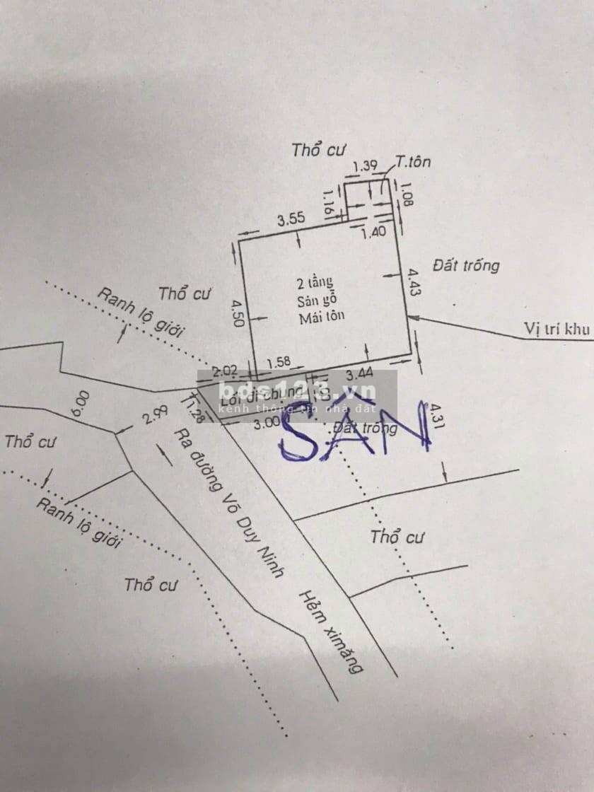 Nhà Võ Duy Ninh, P22, Q Bình Thạnh, sát Q1 chỉ 2t55, 24m2 đất