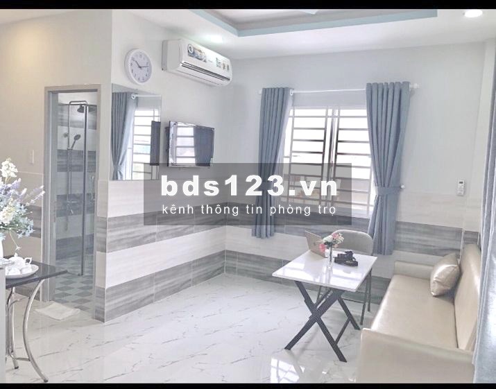 Cho thuê căn hộ mini full nội thất mặt tiền đường Dã Tượng P.10 Q8