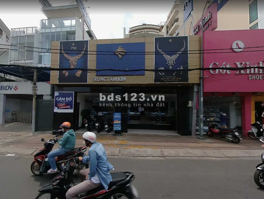 Nhà mt Quang Trung kd tấp nập dt 7x24m