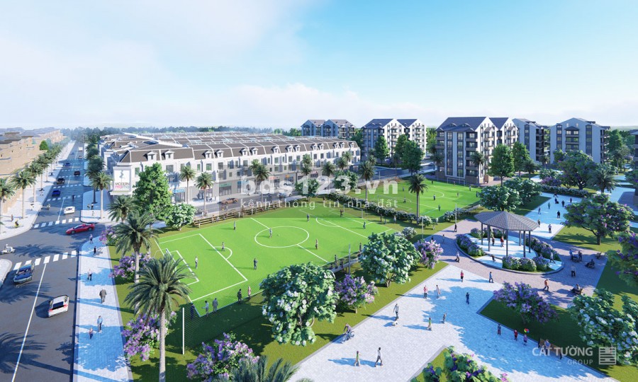 Khu dô thị phức hợp - Cảnh quan cát tường phú hưng
