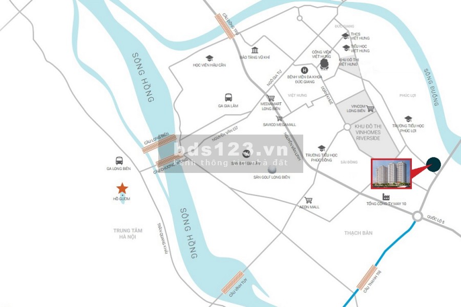 Lô đất vuông siêu đẹp Ruby City 85m2, MT 5.7m, KINH DOANH – AN SINH