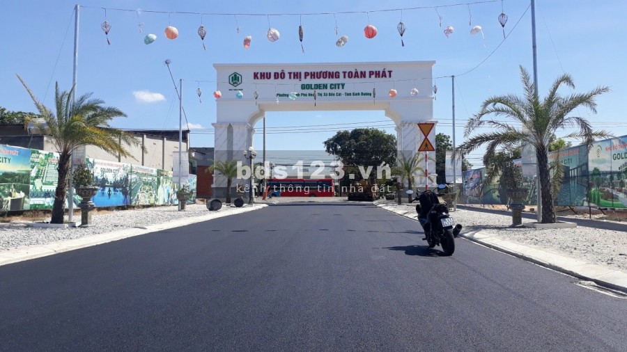 Đất nền Golden City – Trung tâm TP Mới Bình Dương chính chủ cần bán lô đất gần công viên trường học