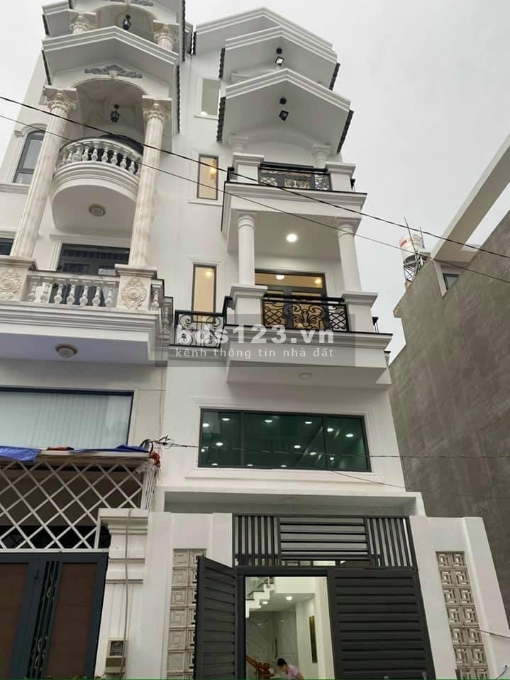 BÁN NHÀ HXT Giá 6.5 tỷ - Gần 200m2 sàn Trệt Lửng 3 Lầu ST. Nhà mới xây chưa qua sử dụng