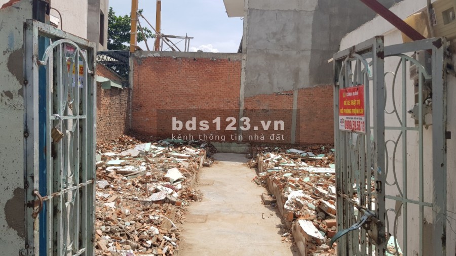 Bán lô đất thổ cư 100% hẻm 88 Nguyễn Văn Quỳ P.Phú Thuận Q7