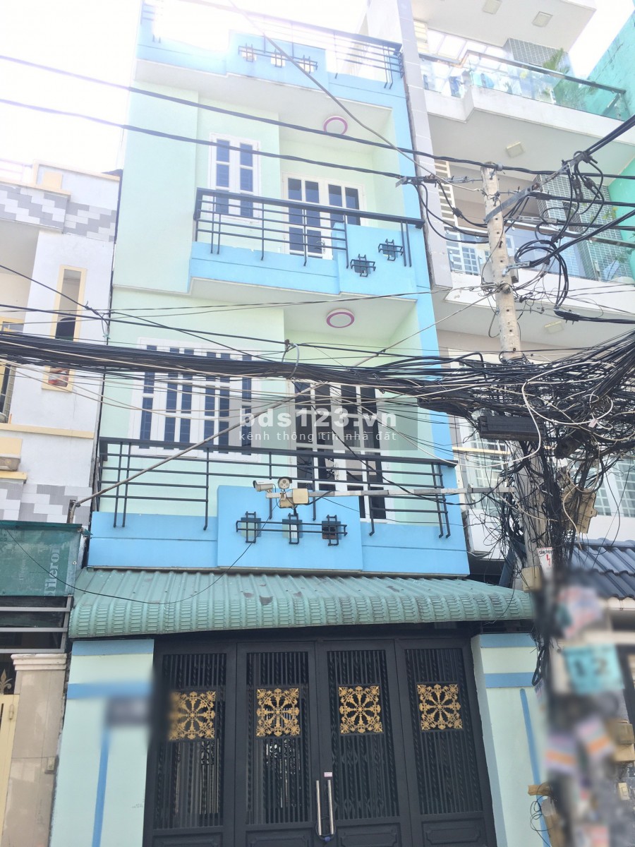 Bán nhà mặt tiền hẻm 141 đường Tám Danh Phường 4 Quận 8