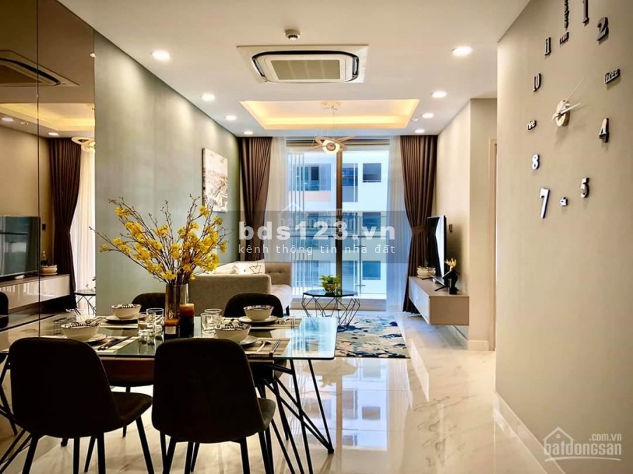 Có căn hộ trống 91m2, 2 PN, cc Midtown Phú Mỹ Hưng, có sẵn nội thất, cho thuê giá 23.5 triệu/tháng
