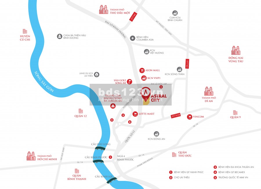 Astral City - Chỉ 20% sở hữu ngay căn hộ cấp và ck lên đến 17,5%