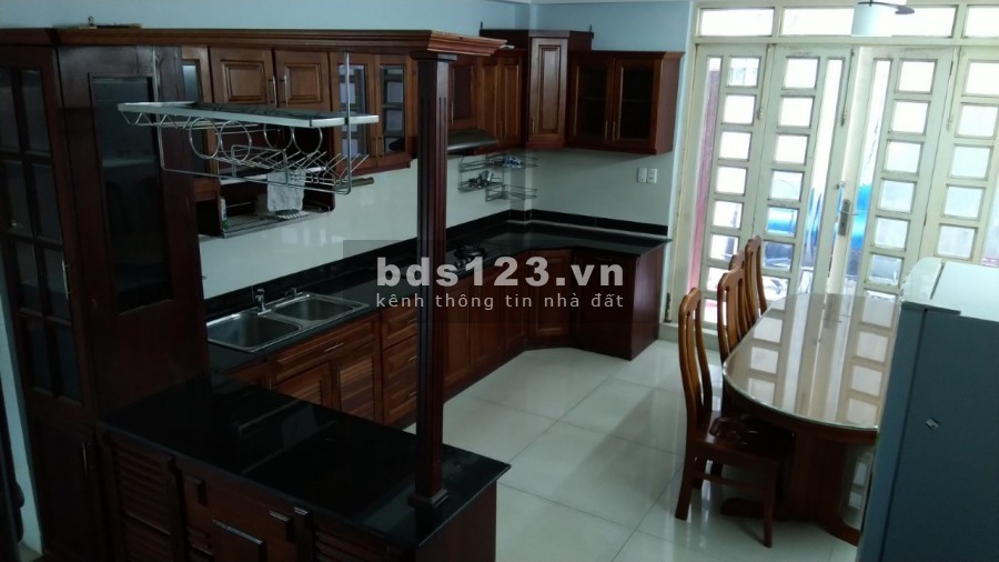 Cho thuê Nhà 4x20m hầm trệt 3 lầu 6 phòng,nội thất cơ bản An Phú Quận 2