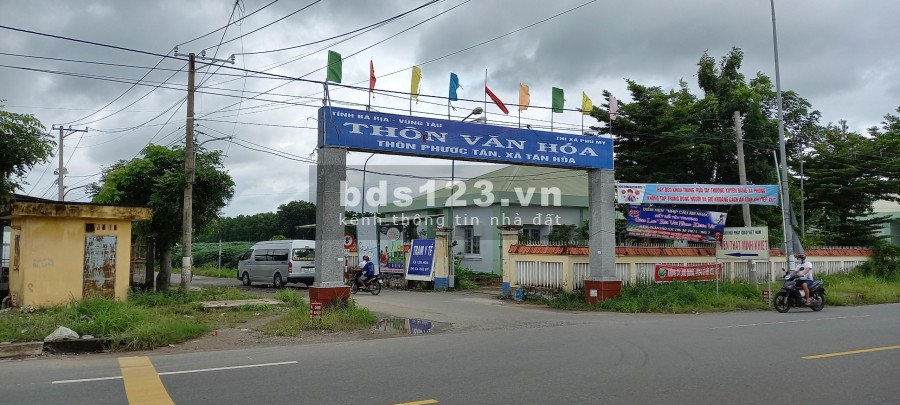 Đất trung tâm thị xã Phú Mỹ đón đầu cao tốc BH - VT, cảng Cái Mép 519m2 giá 2.19tr/m2
