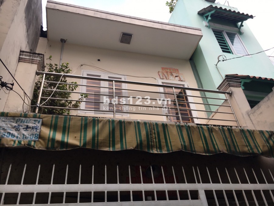 Bán nhà DT (3.8m x 9.65m) cư xá Phú Lâm A, P12, Q6