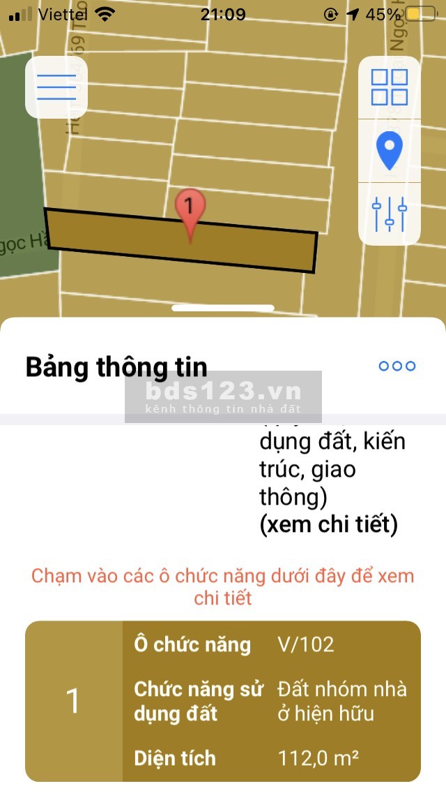 [Chỉ 69tr/m2]Lô đất vàng vuông vức 111m2 7 tỷ 7 tại trung tâm Tân Phú