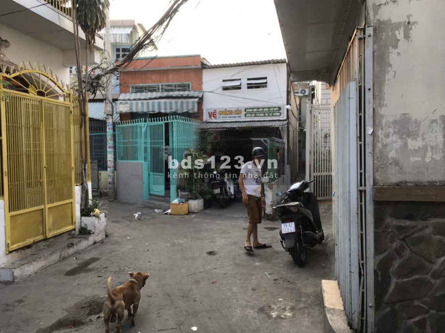 Bán nhà góc 2 MT hẻm đường Tân Hòa Đông, F.14, Quận 6 vuông vức 69.6m2 chỉ 4.2 tỷ