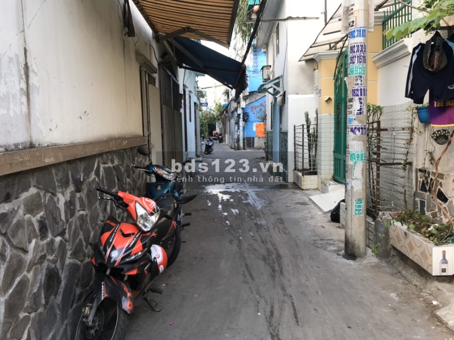 Bán nhà góc 2 MT hẻm đường Tân Hòa Đông, F.14, Quận 6 vuông vức 69.6m2 chỉ 4.2 tỷ