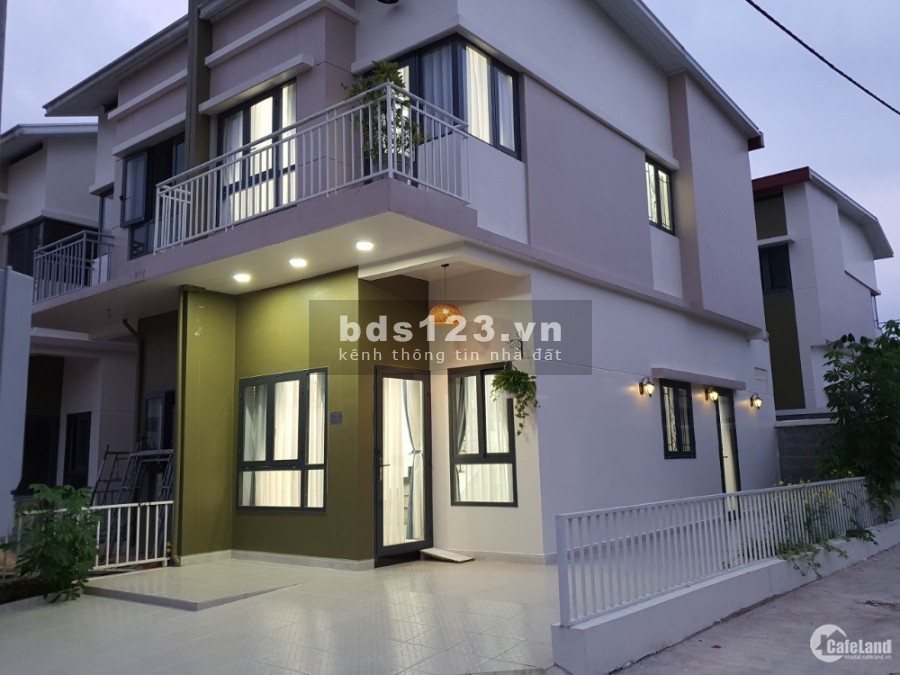 Kẹt vốn bán gấp biệt thự Oasis City,96m2 tại Mỹ Phước 4, đối diện trường ĐH việt đức