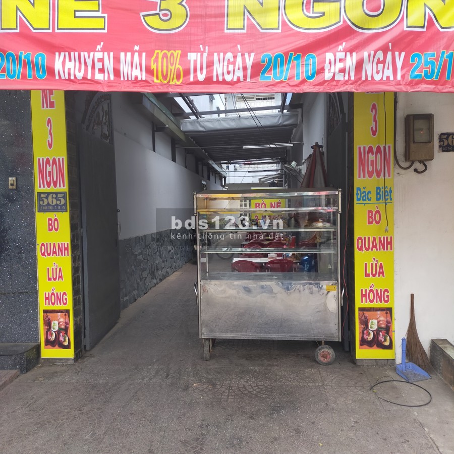 Cần tiền gấp nên sang quán Bò Né ngay mặt tiền Lê Đức Thọ