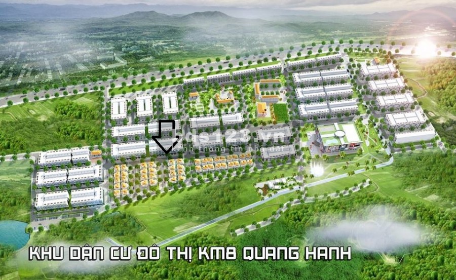 Bán đất nhà ống 90m2 - Km8 Quang Hanh - Sổ đỏ chính chủ