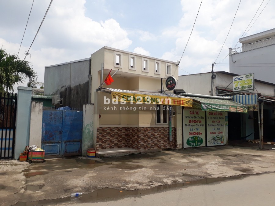Nhà 180m2 thổ cư giá 6.8 tỷ Mặt tiền Tân Xuân Trung Chánh 2