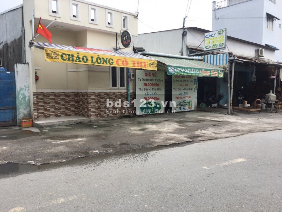Nhà 180m2 thổ cư giá 6.8 tỷ Mặt tiền Tân Xuân Trung Chánh 2