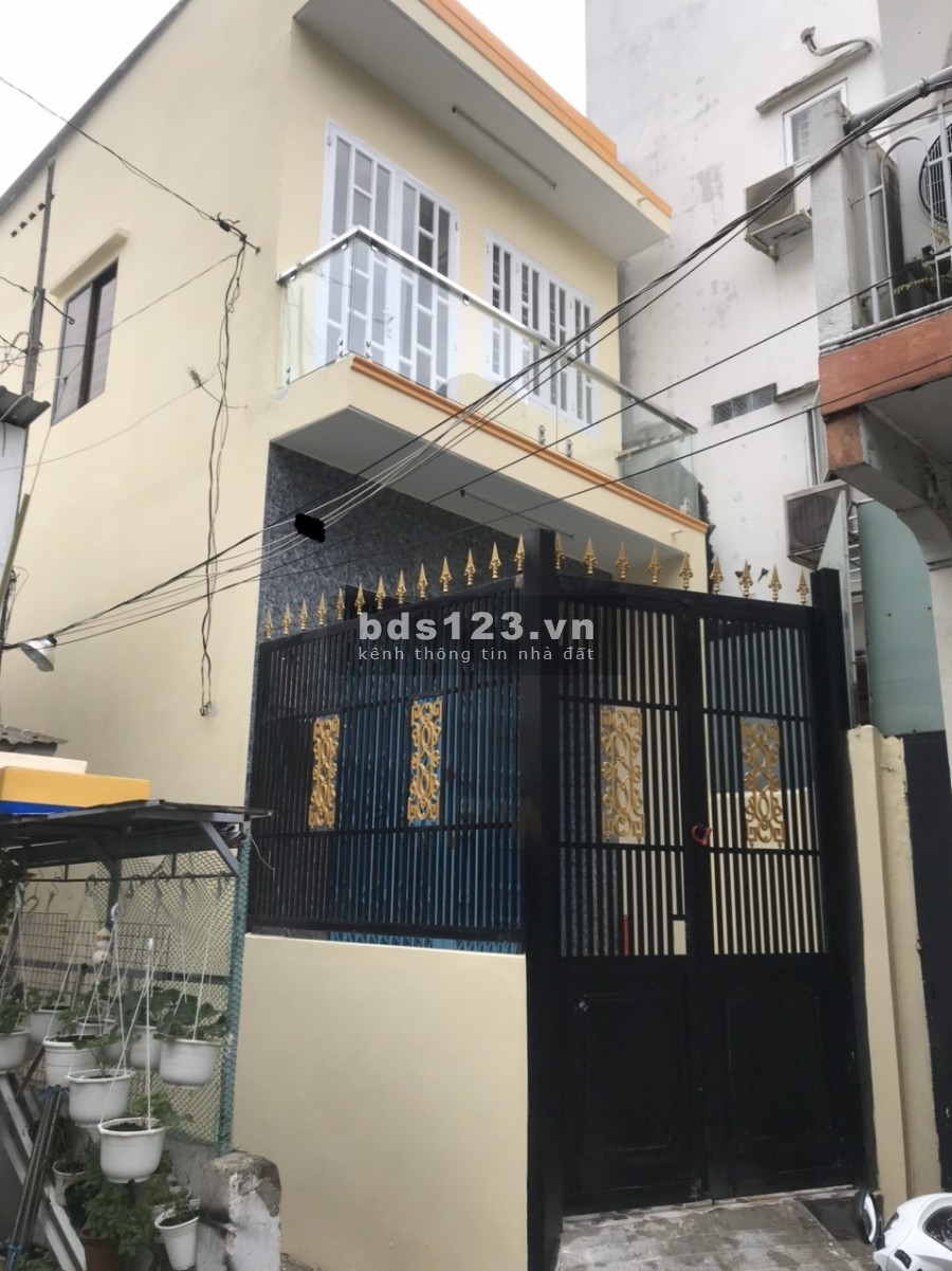 Bán nhà góc 2 MT hẻm đường Tân Hòa Đông, F.14, Quận 6 vuông vức 69.6m2 chỉ 4.2 tỷ