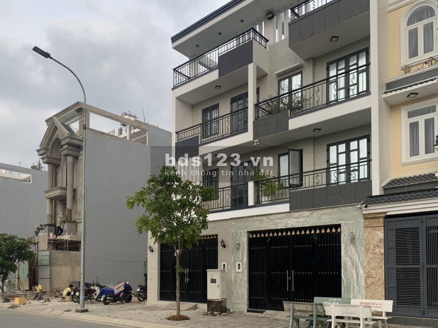 Bán 3 Lô Đất Bình Tân MT Võ Văn Vân Sổ Hồng Riêng 5x20 Liền Kề KDC Tên Lửa